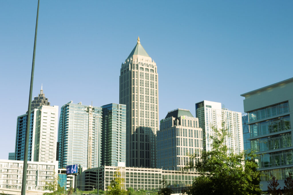City scape in Atlanta