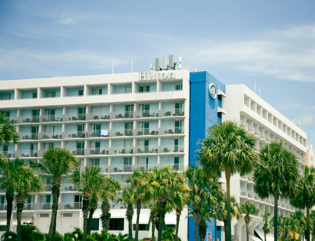 How to create a "dreamy Hilton hotel in Clearwater, Beach Florida